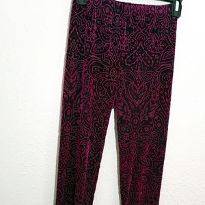 Velvet leggings